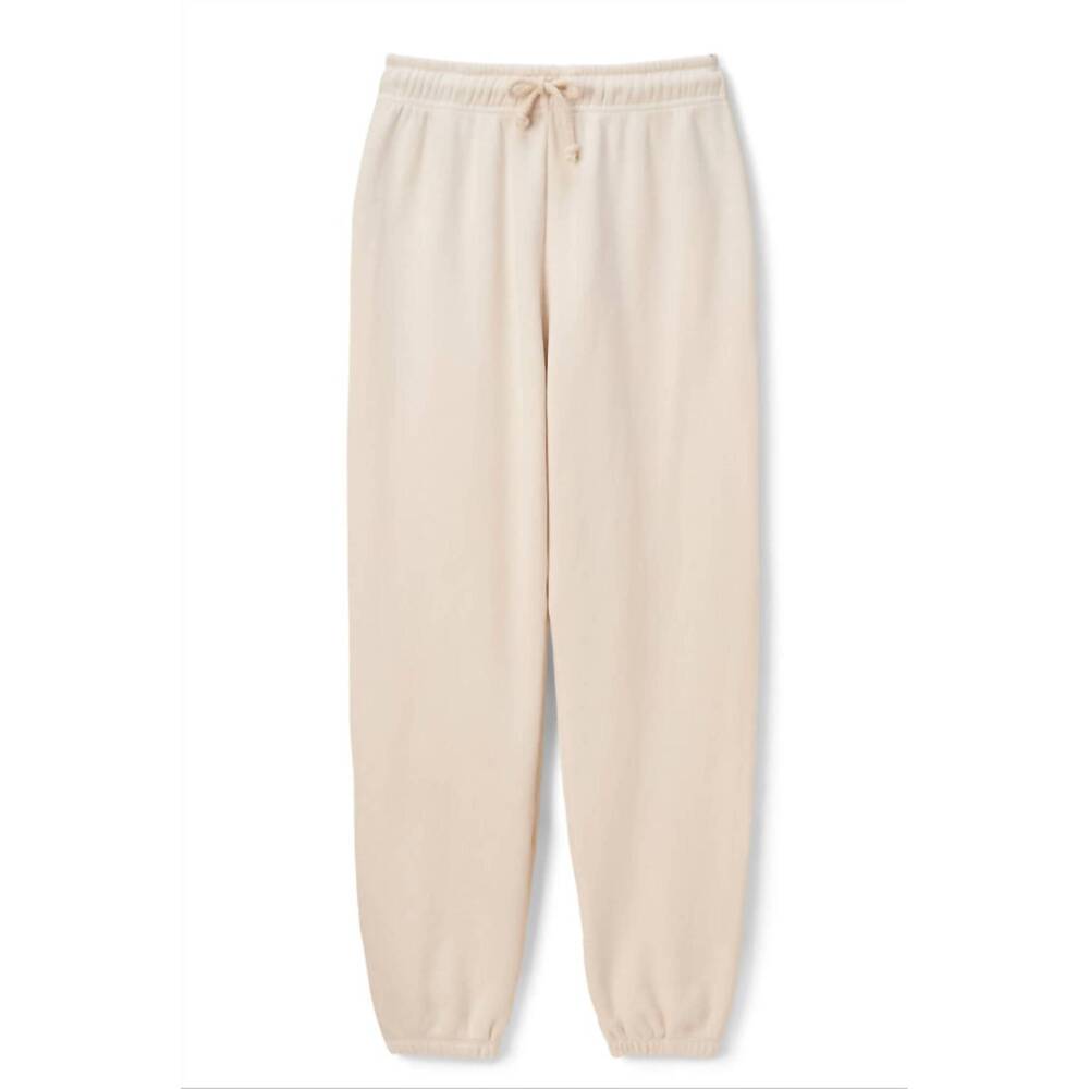 NEW PERFECTWHITETEE michelle fleece jogger in sugar - Picture 5 of 5